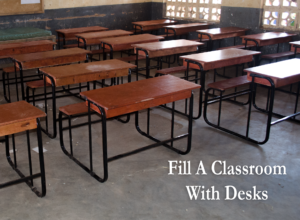 Africa Vital Living Fund Desks In The Classroom